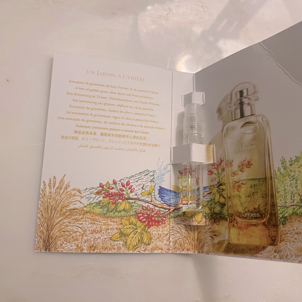 Hermès trial vial eau de toilette